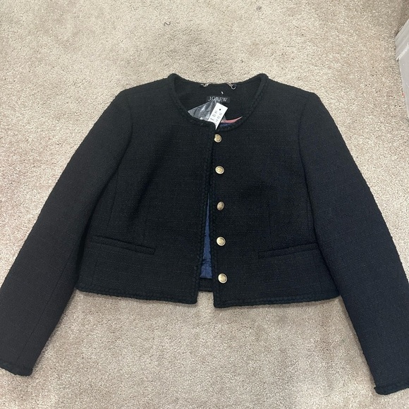 BNWT!! J. Crew Louisa Lady Jacket in Maritime tweed SZ. 6 - Picture 4 of 7